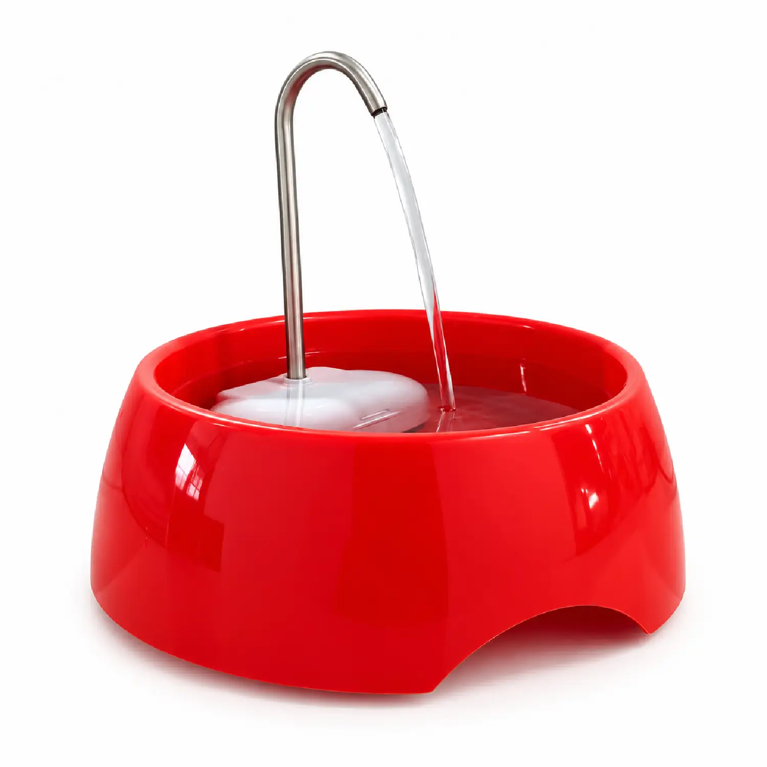 Fonte Bebedouro Aqua Mini Amicus Bivolt Vermelha